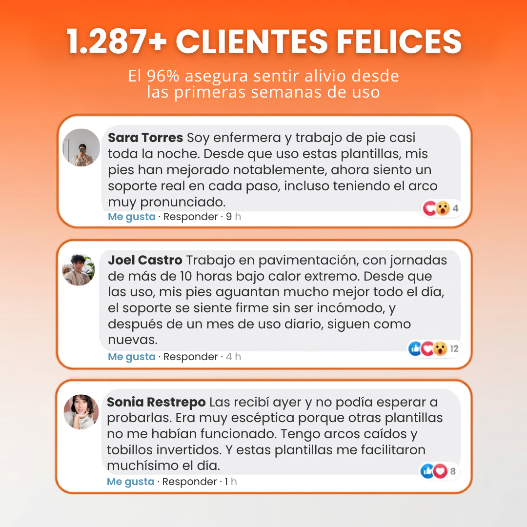 VeriFoot™ Alivio Todo el Día